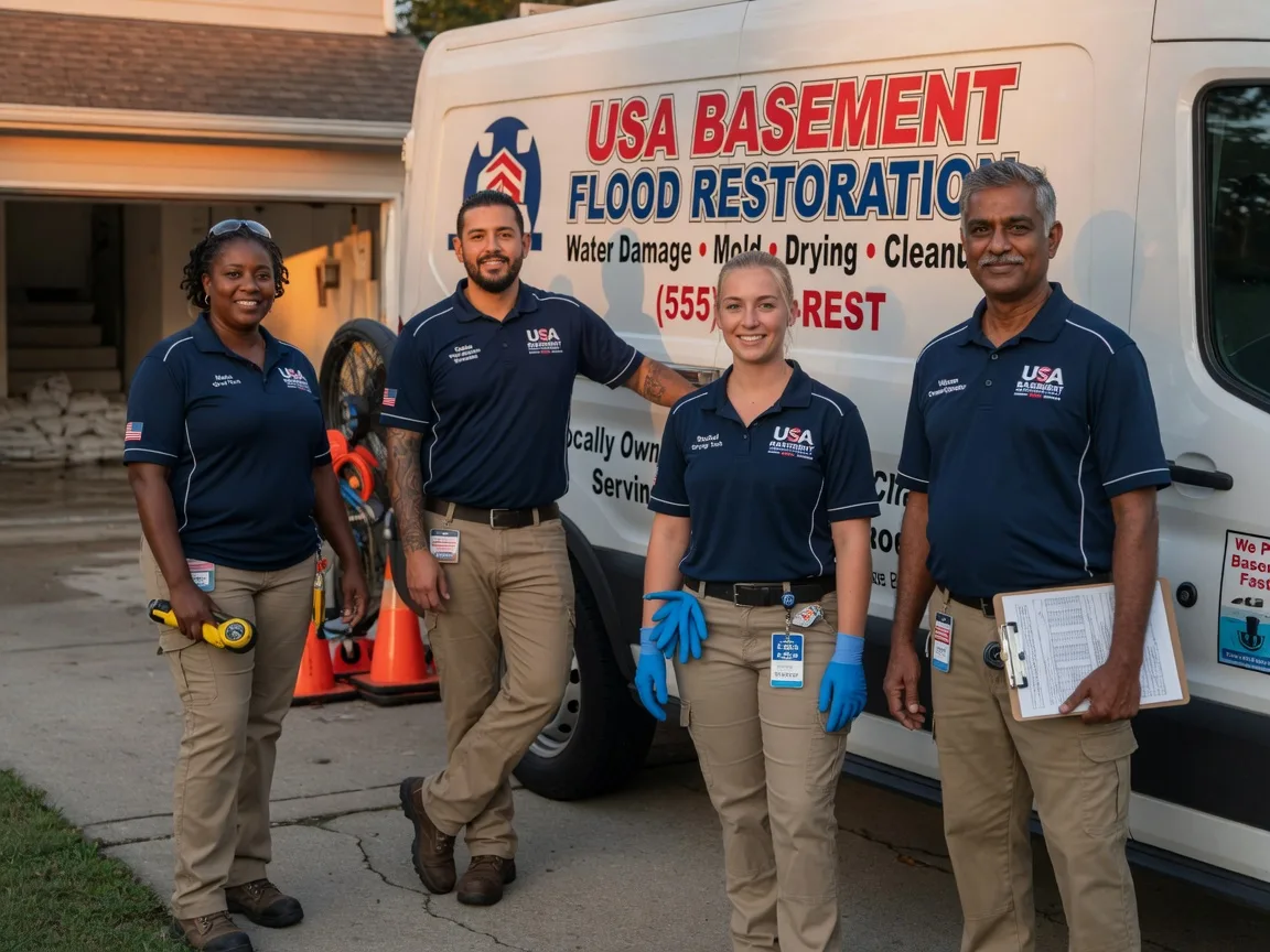 Basement Flood Cleanup company in Foosland, IL